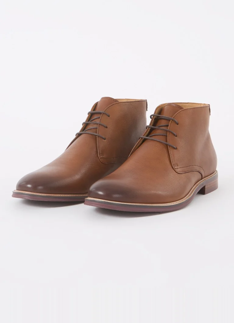 Dune London  Millers veterboot van leer