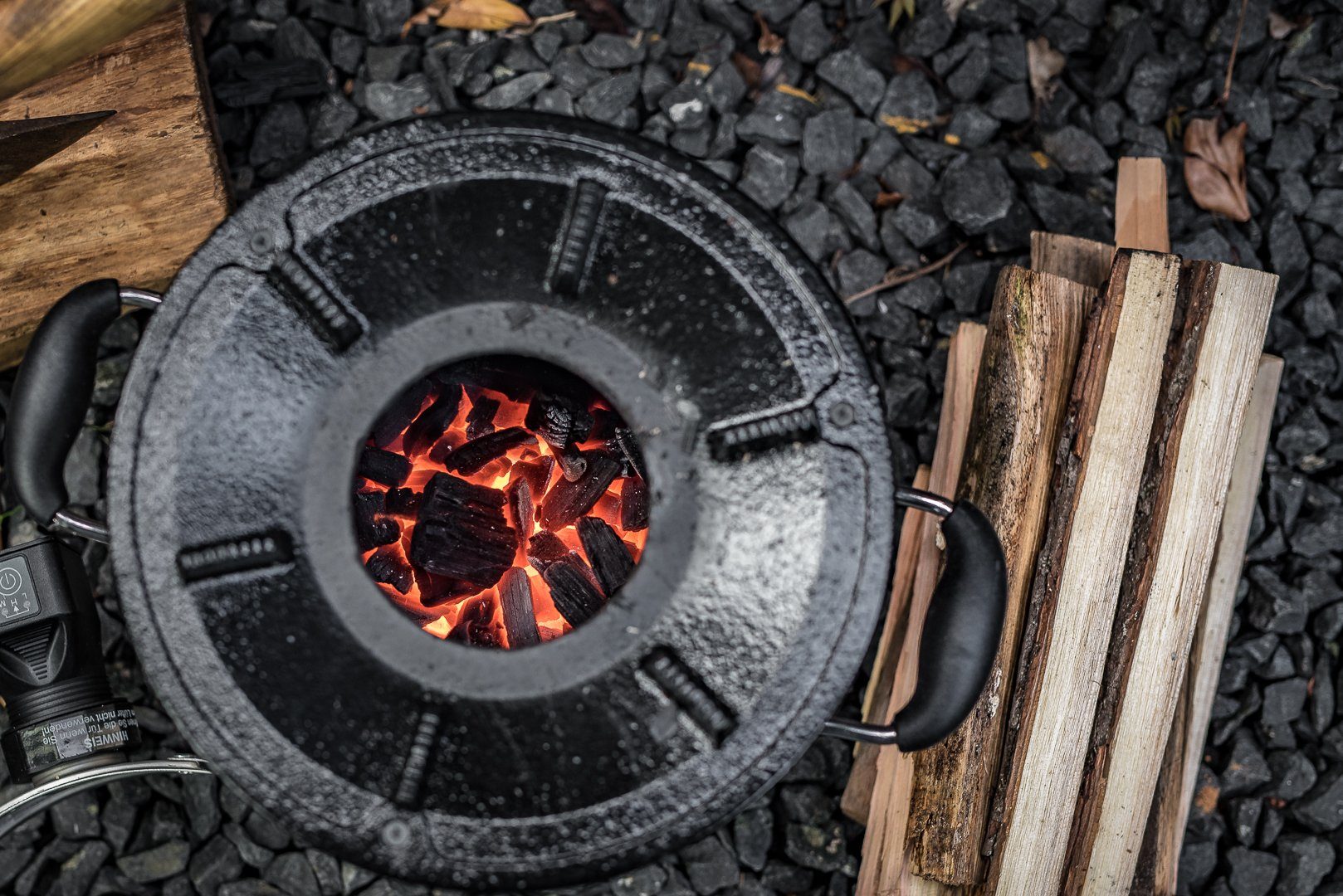 BBQ-Toro Feuerstelle Raketenofen RAKETE #2, Edelstahl Rocket Stove