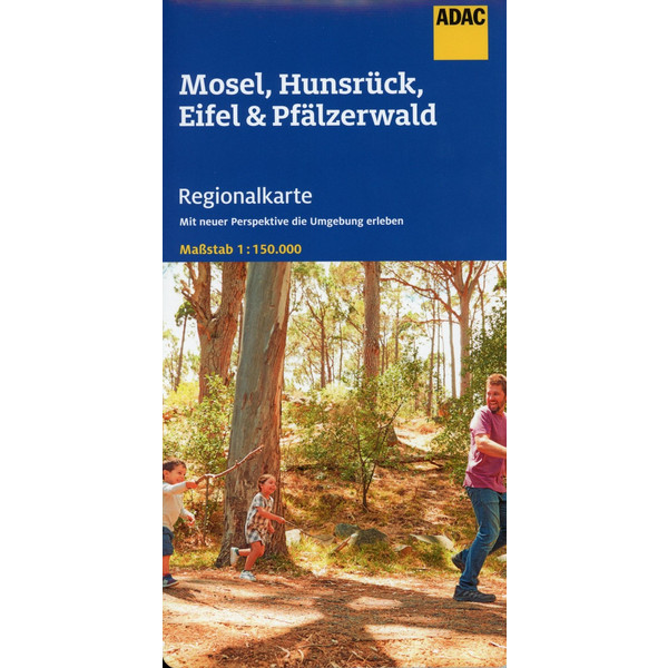 ADAC Regionalkarte Blatt 11 Mosel, Eifel, Hunsrück, Pfälzer Wald 1:150 000 - Straßenkarte