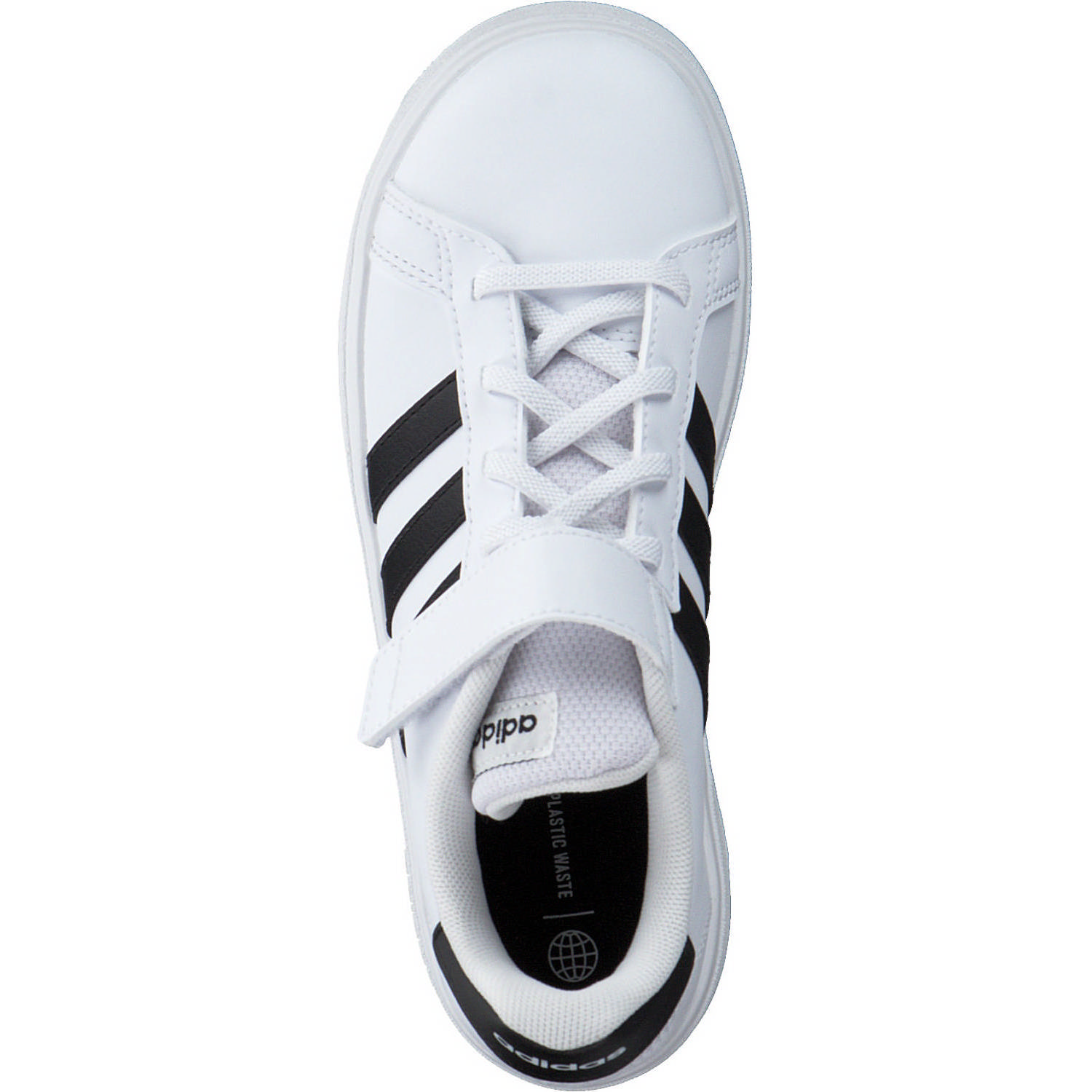 Adidas Core Grand Court 2.0 EL M, Sneakers Low, Kinder, Weiß