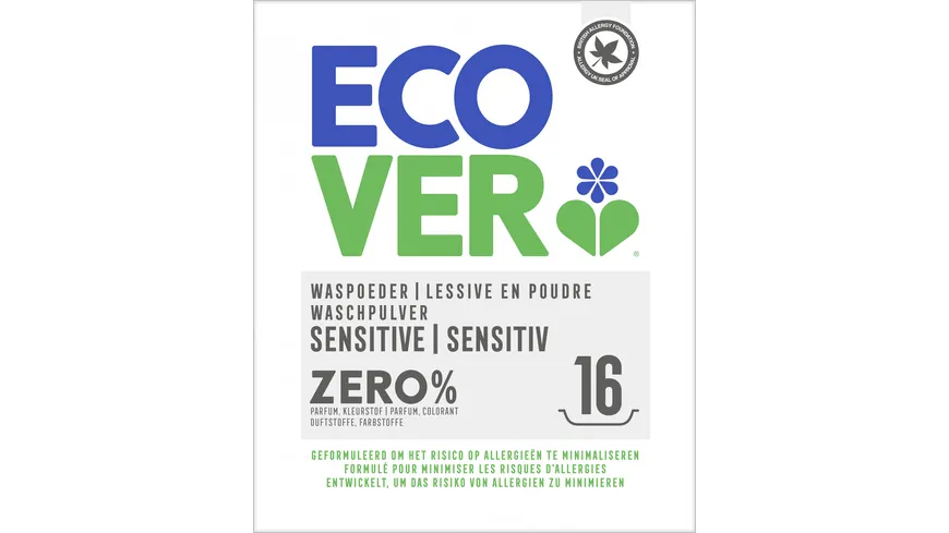 Ecover Waschpulver Universal Zero 1.2 kg