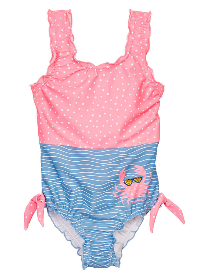 Playshoes Badeanzug in Rosa/ Hellblau günstig kaufen