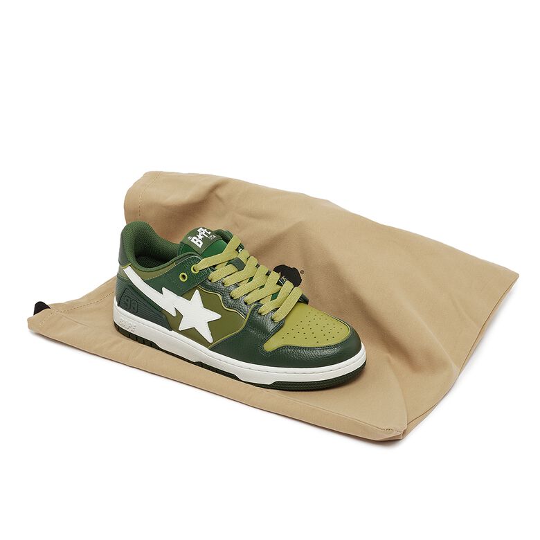 A Bathing Ape Bape SK8 Sta #2M2 green