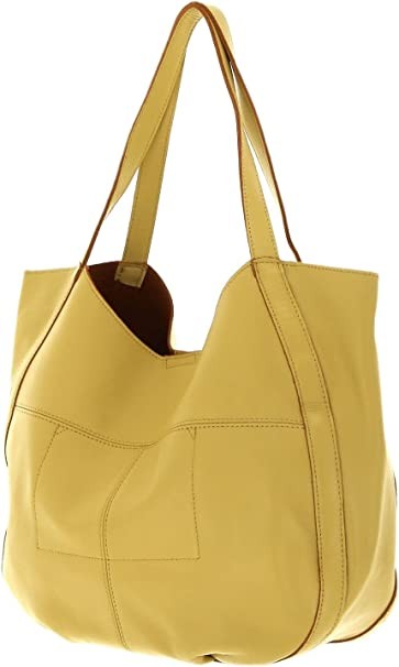 SEIDENFELT Handtaschen gelb FREDSBRUDER, Shopper