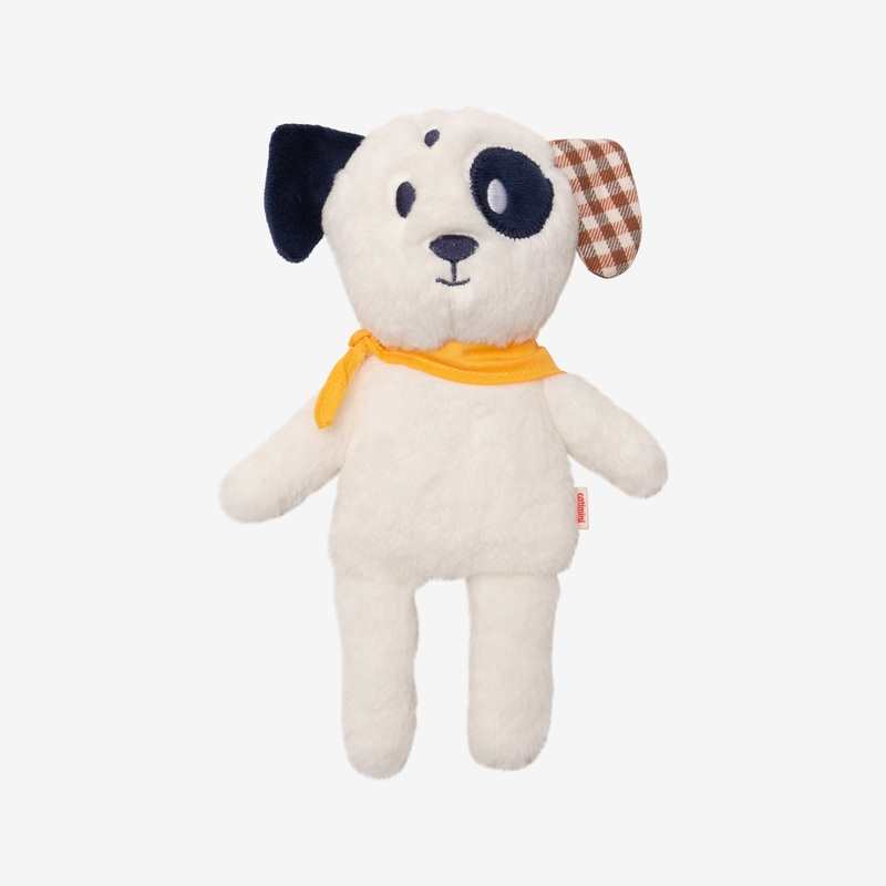 Doudou bébé chien blanc Catimini