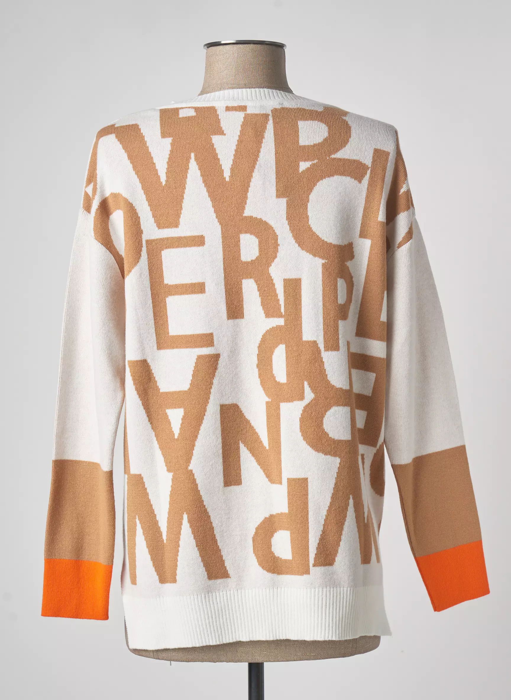 Pame Carrioni Pulls Femme couleur beige