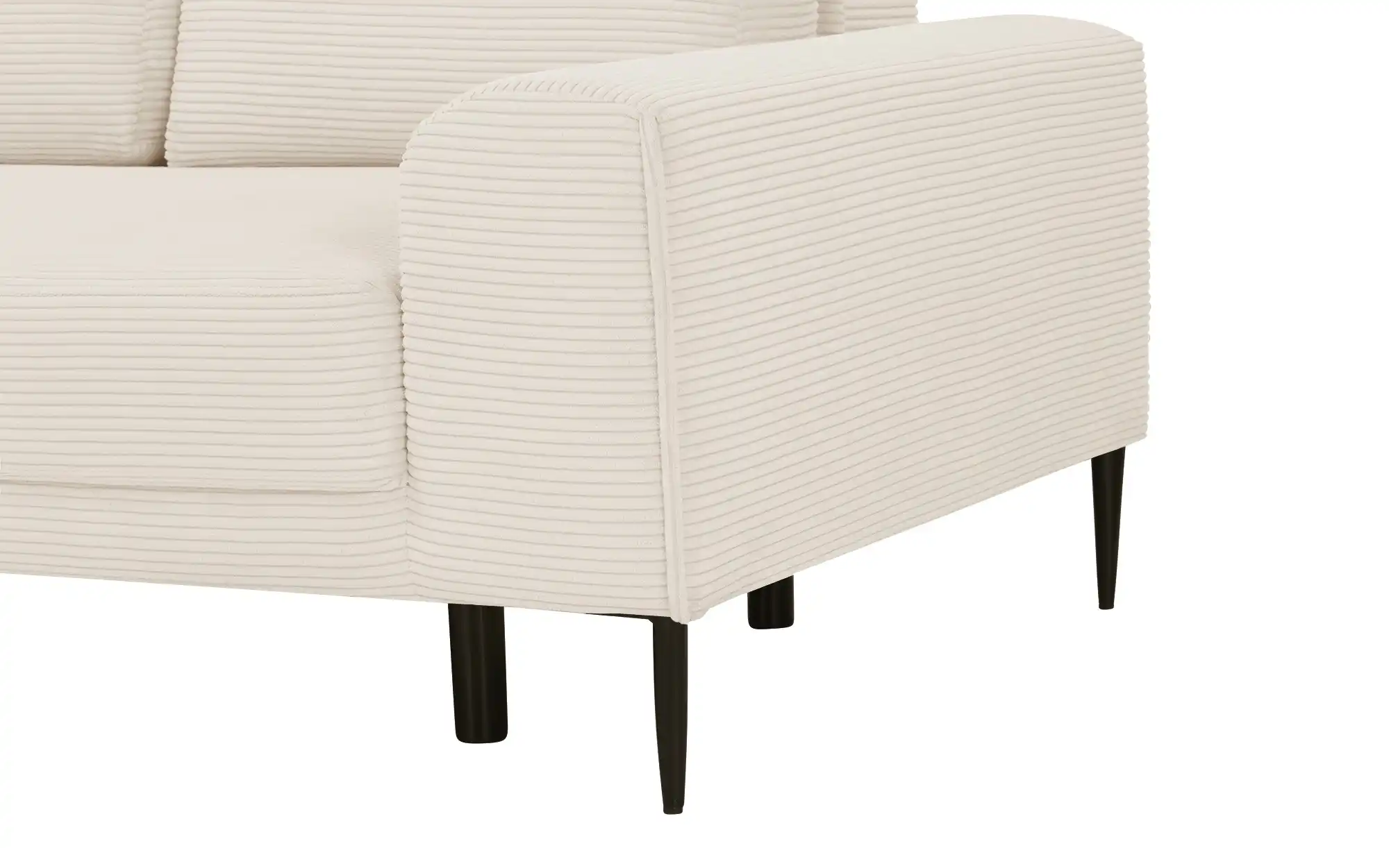 Twist Ecksofa aus Cord Capitol