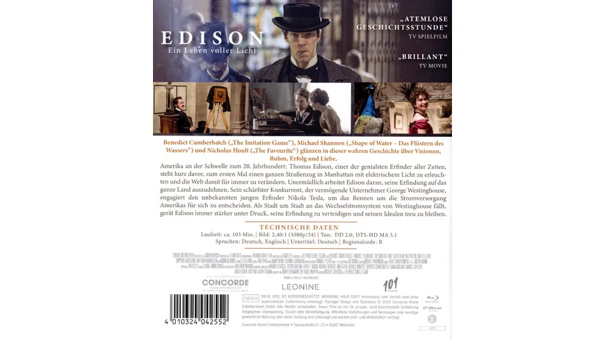 Edison - Ein Leben voller Licht