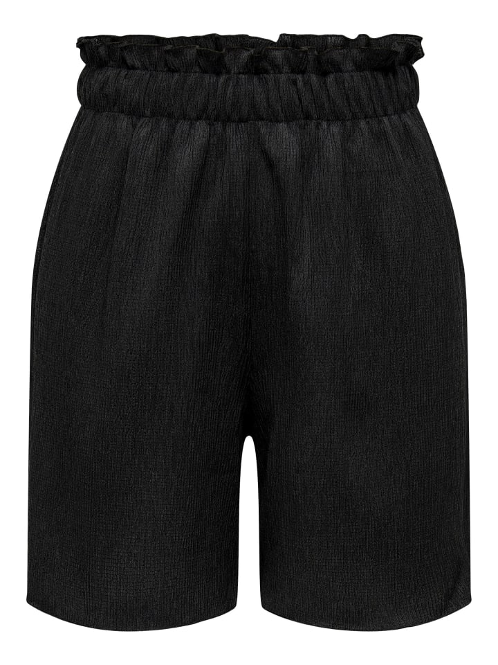 ONLY Shorts 'Dahlia' in Schwarz günstig kaufen