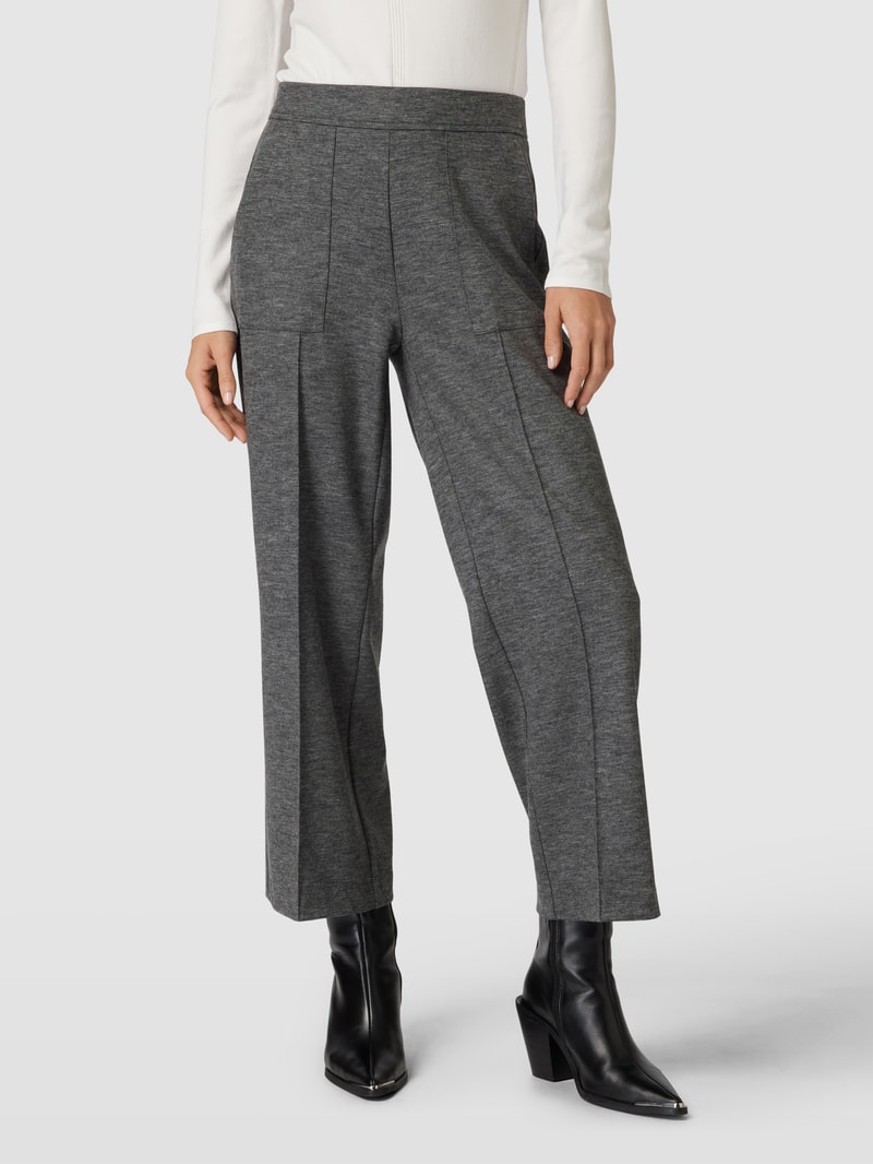 Stoffhose im melierten Design Modell 'CAMERON UTILITY' in anthrazit meliert