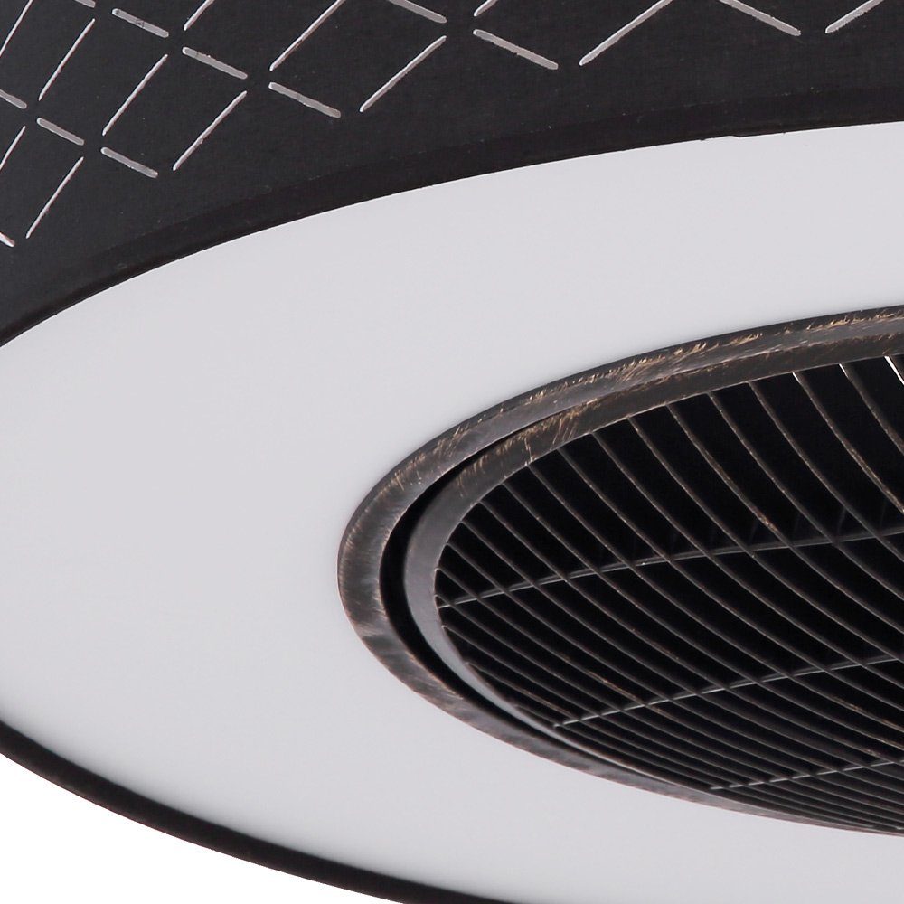 etc-shop Deckenventilator, Deckenventilator mit Beleuchtung Fernbedienung
