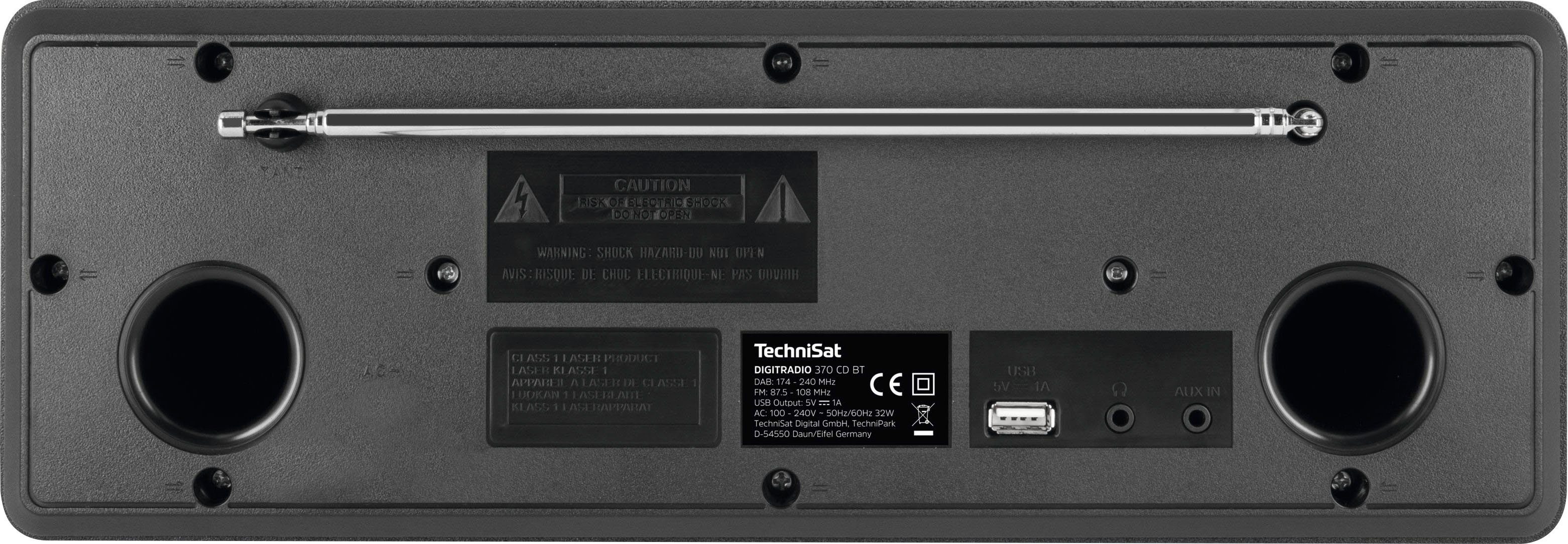 TechniSat DIGITRADIO 370 CD BT Digitalradio (DAB) (Digitalradio (DAB), UKW mit RDS, 10 W)