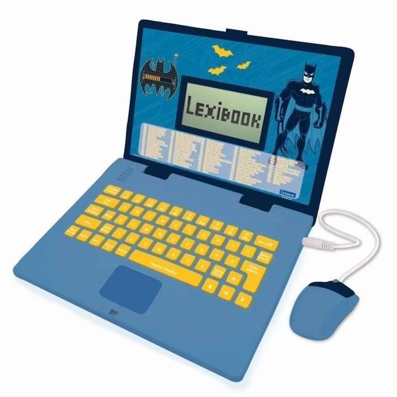 Ordinateur portable éducatif avec 124 activités pour une expérience d'apprentissage amusante et interactive ! bleu