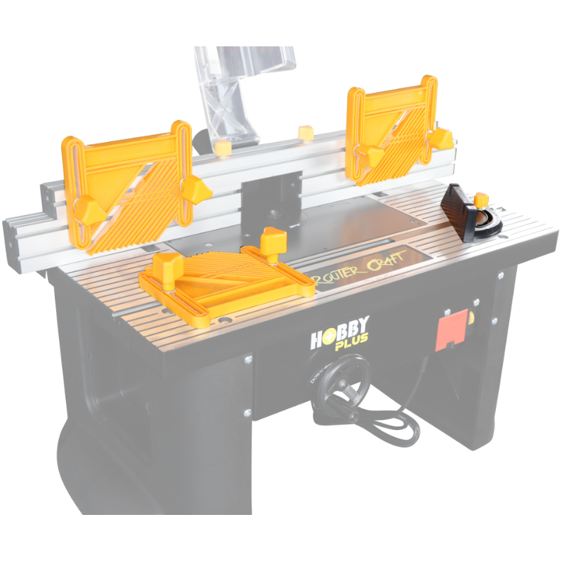 Tendotools PP1734 PromoPack - TT40AL Fräsbord Minispindel + 3 Tryckmatare/1 Geringsguide + 6 Fräsar SÅ LÄNGE LAGRET RÄCKER