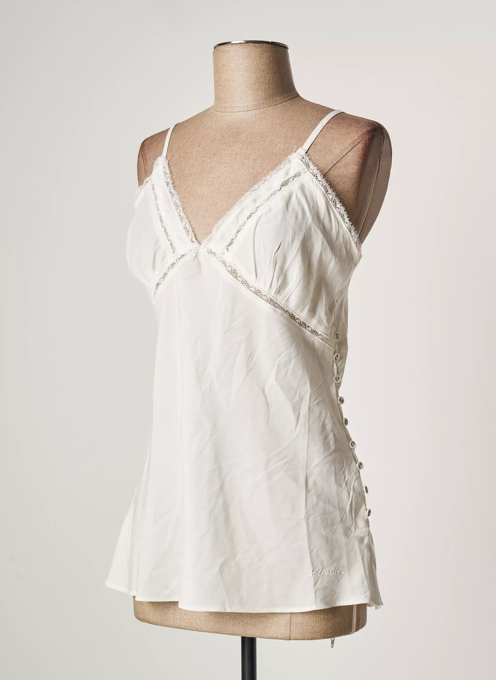 Bohemia Debardeurs Femme couleur blanc