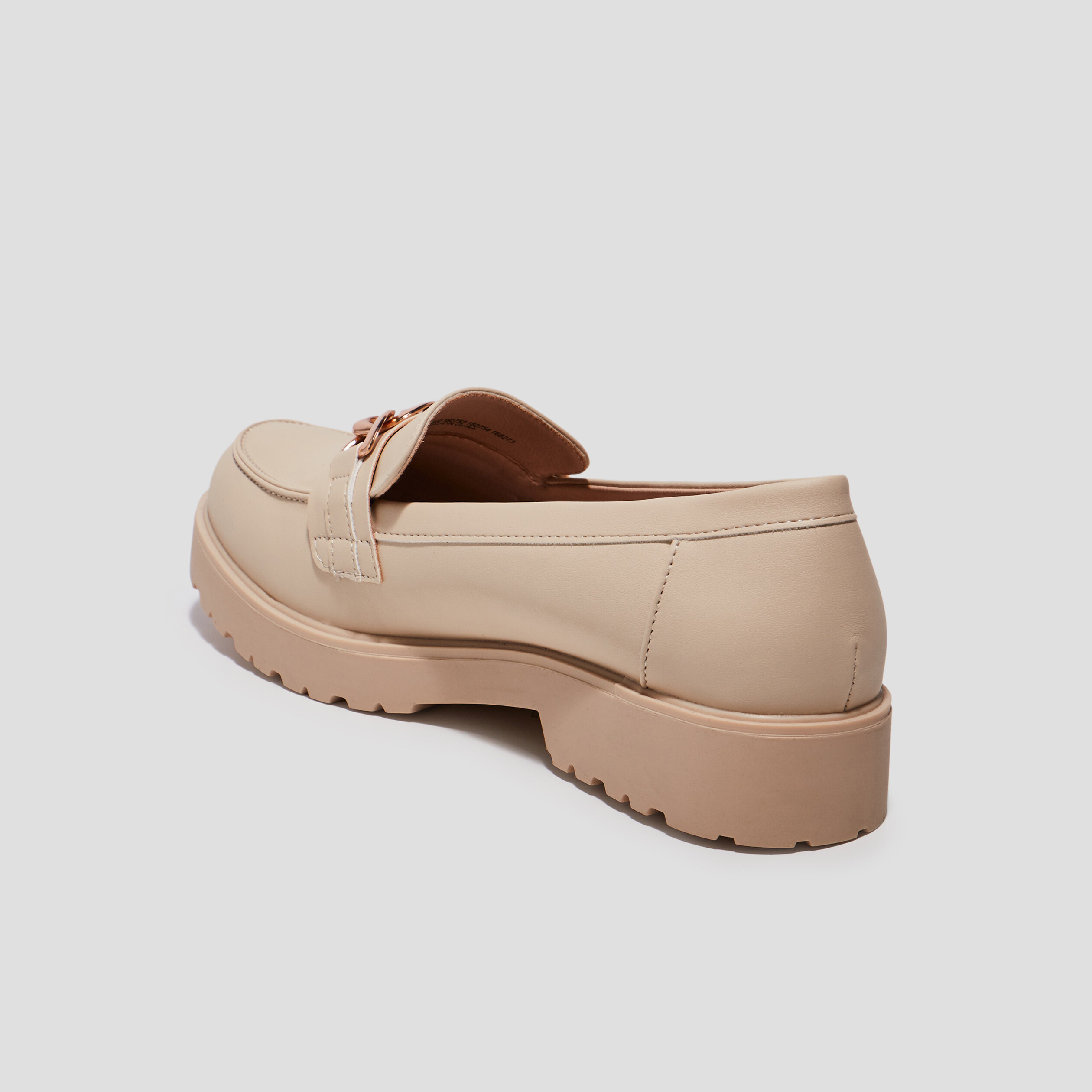 Mocassins à détails bijoux Liberto sable femme | La Halle