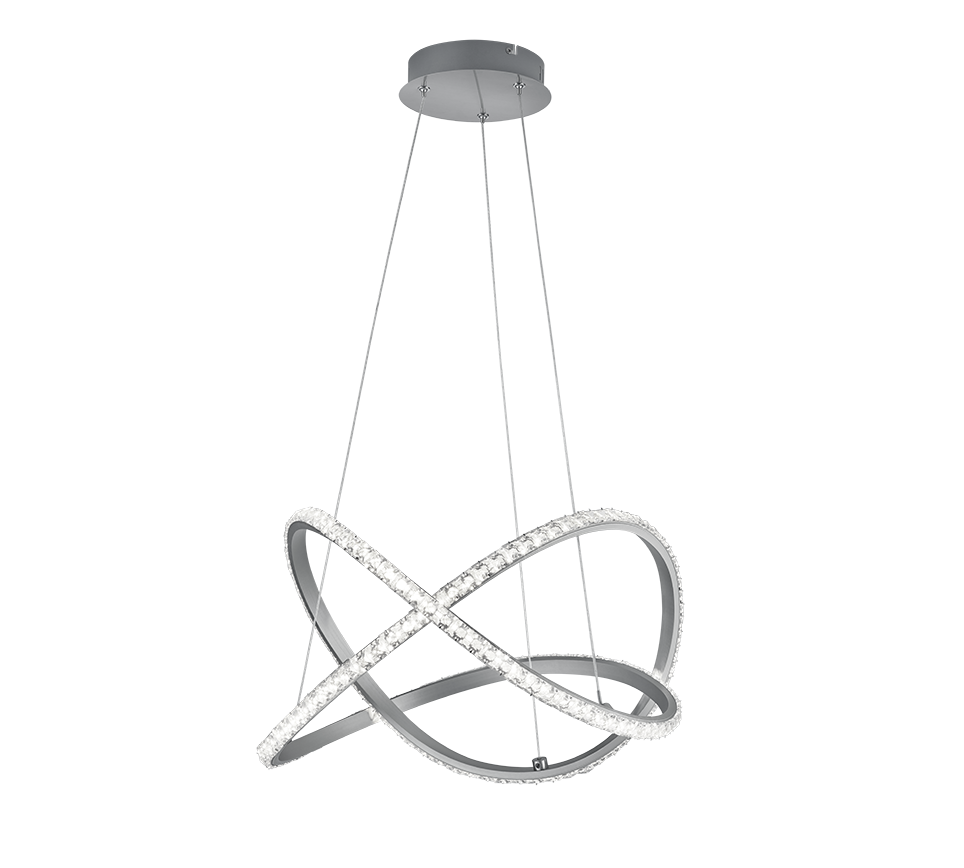 Reality Leuchten LED Pendelleuchte Rubin