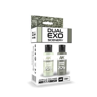 Dual Exo Scenery Set 22 - 22A Light Stone & 22B Dark Stone