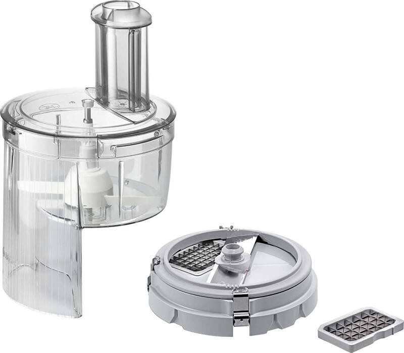 BOSCH Würfelschneider MUZ5CC2 Kunststoff Weiß, Transparent