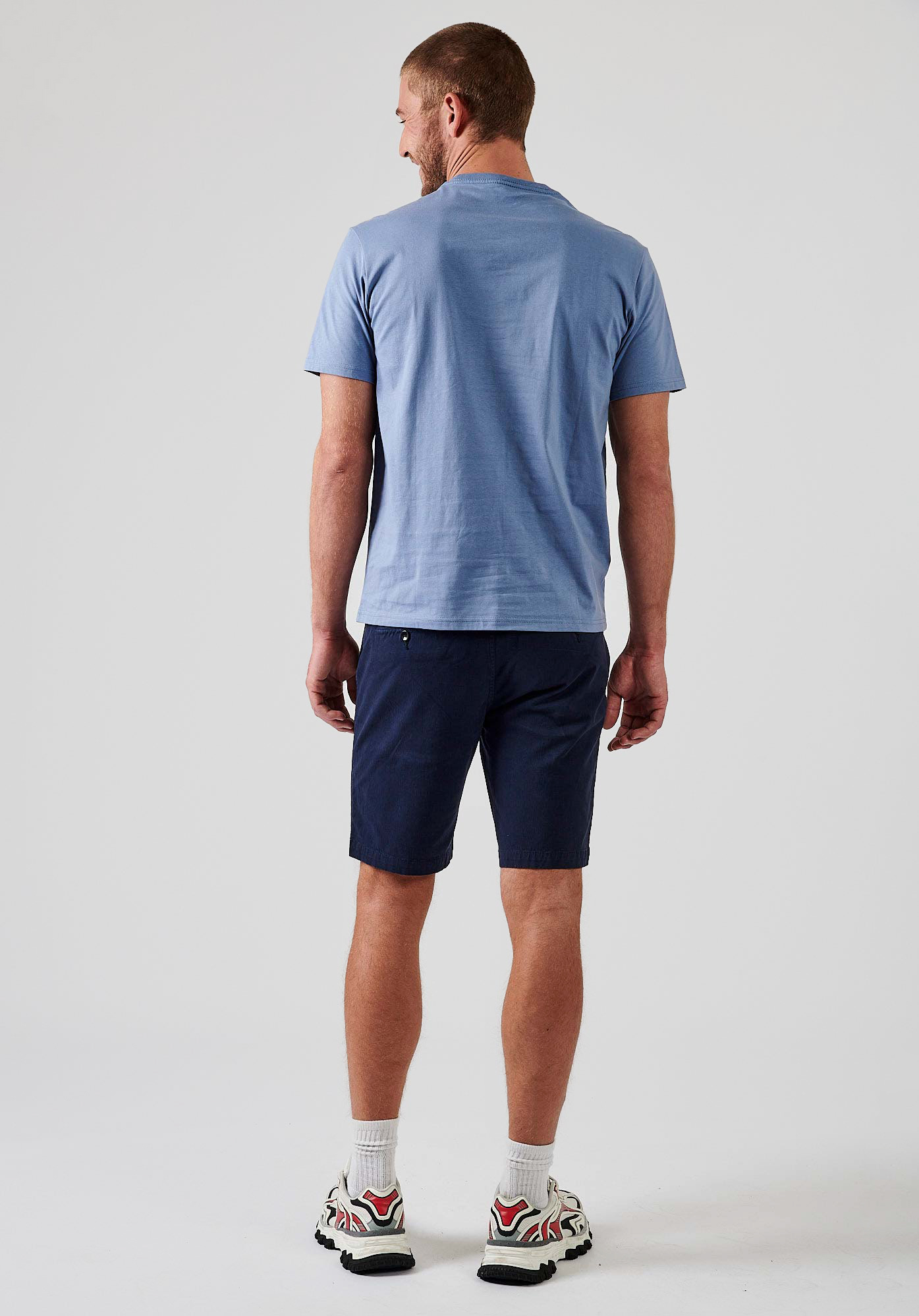 MACON  Short bleu Homme