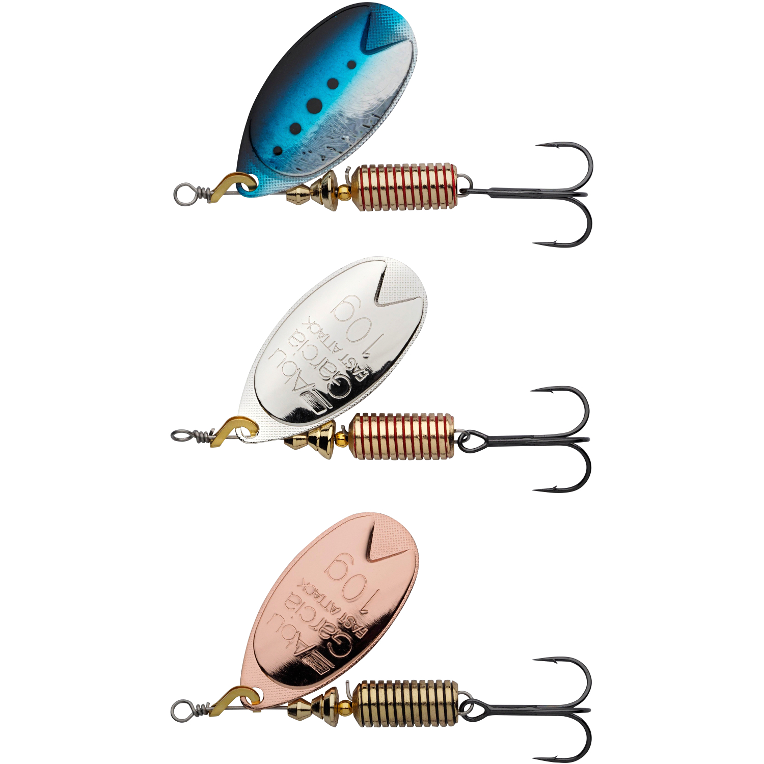 Abu Garcia Spinner Fast Attack 3 Pack