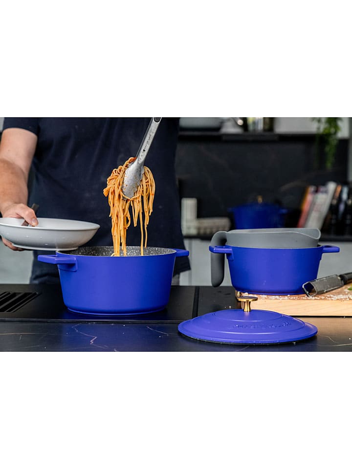 MasterClass 2tlg. Set: Bräter in Blau - Ø 24 cm günstig kaufen onesize
