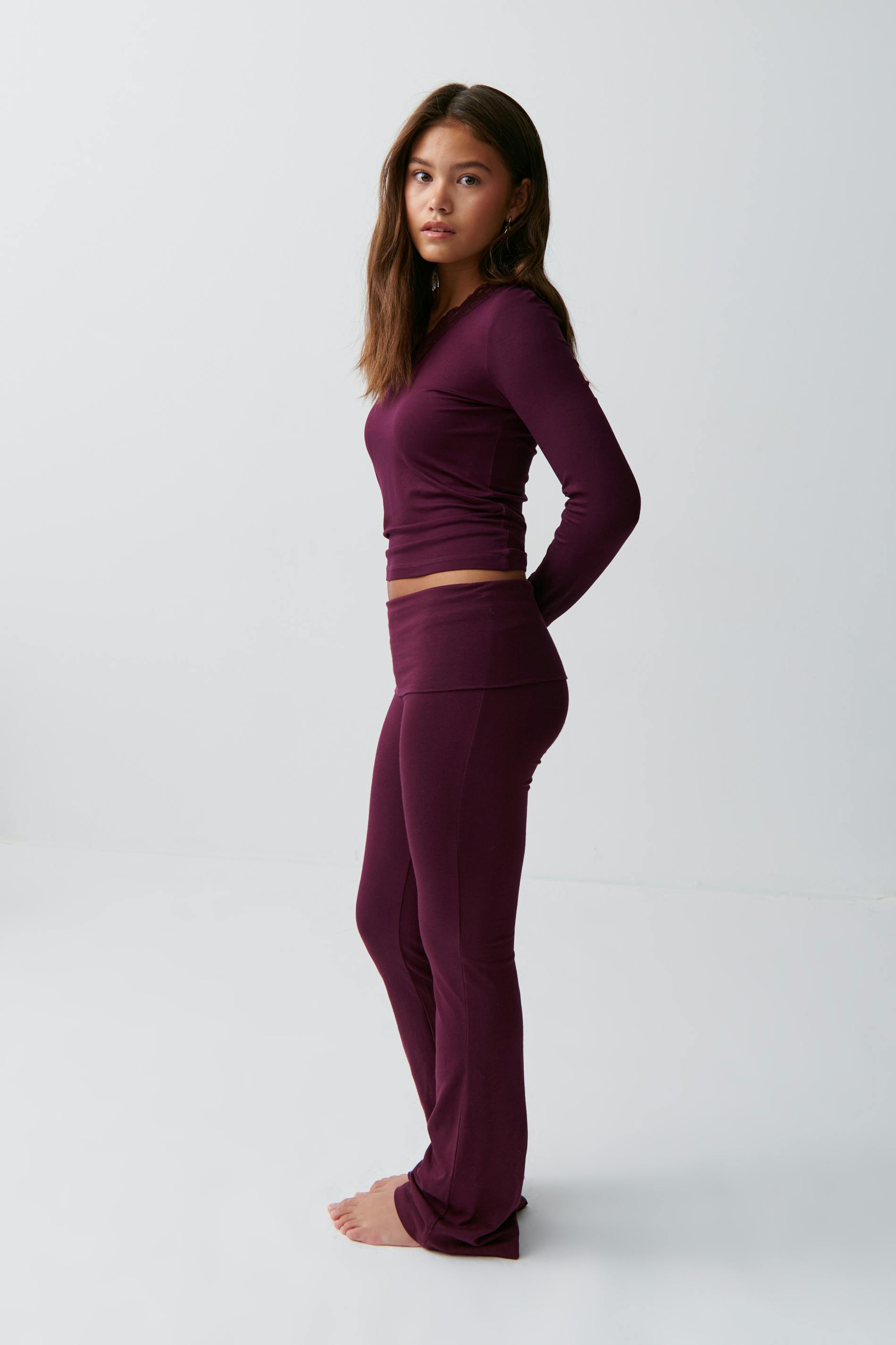 Y low waist yoga leggings