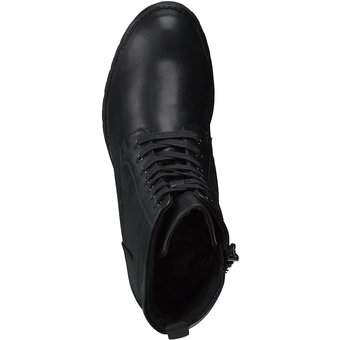 Marco Tozzi Schnürstiefelette in schwarz
