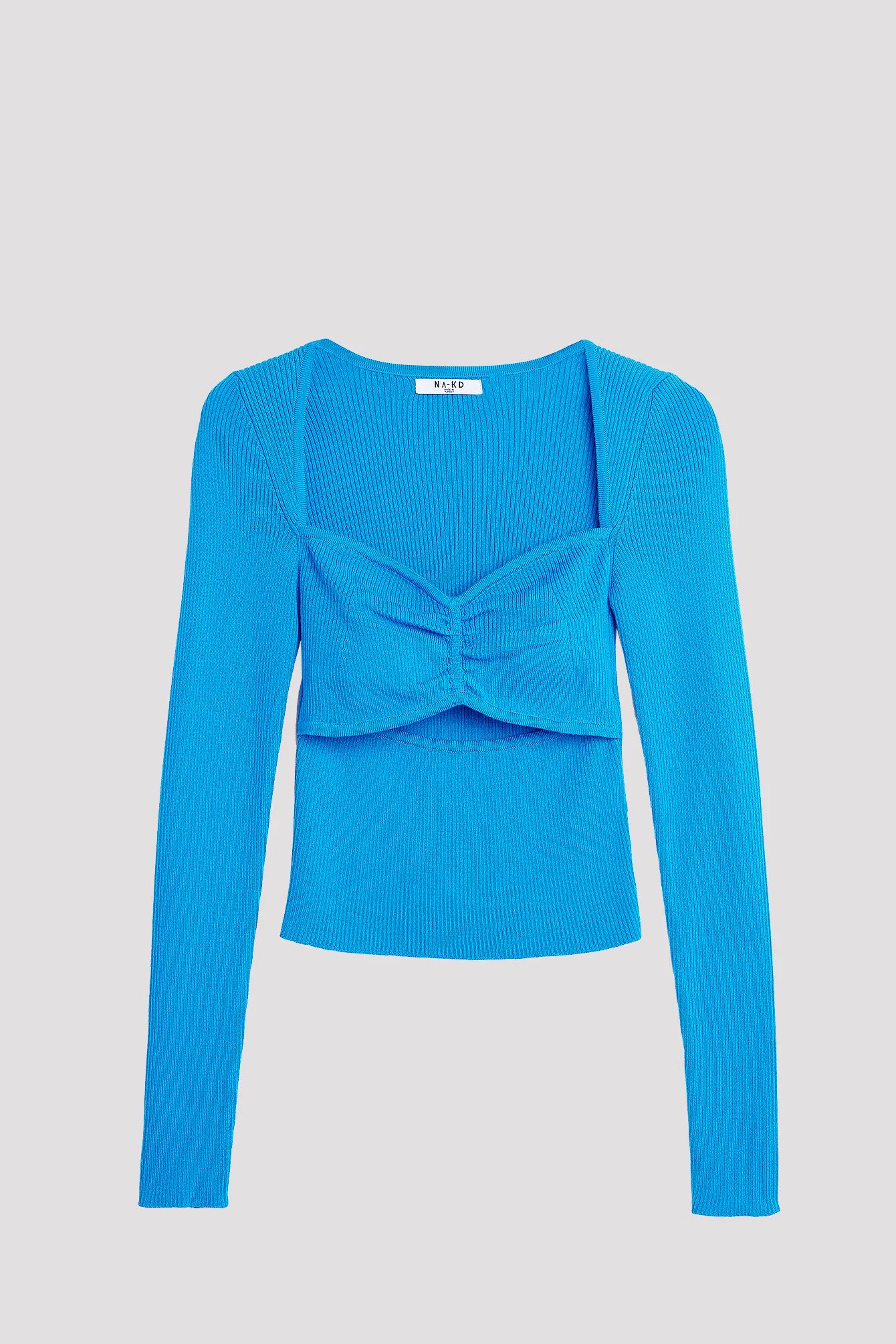 Fein gestricktes Top mit cut out Details