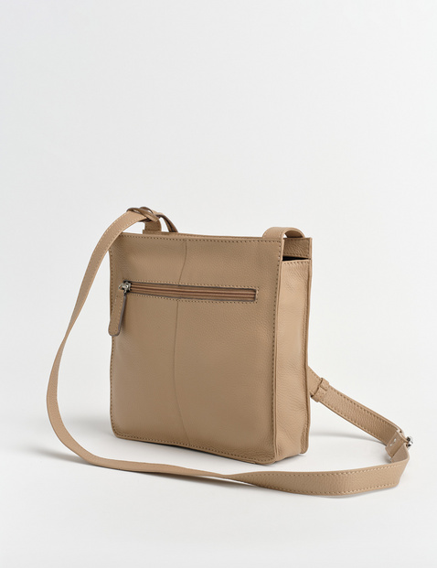 Schultertasche aus Leder