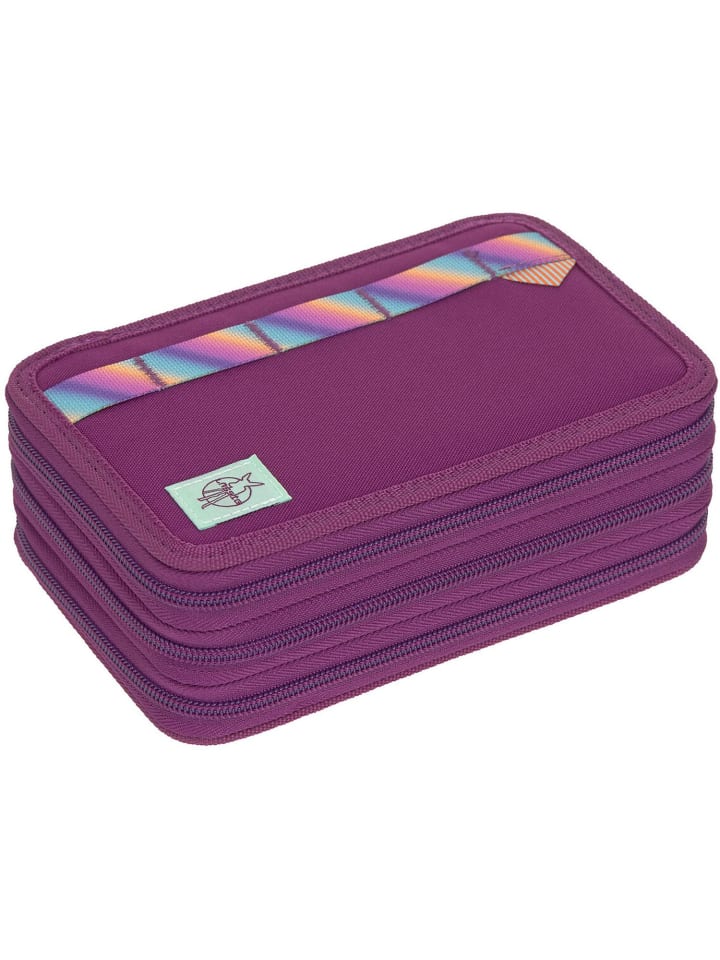 Lässig School Triple Pencil Case Unique lilac in lila günstig kaufen onesize