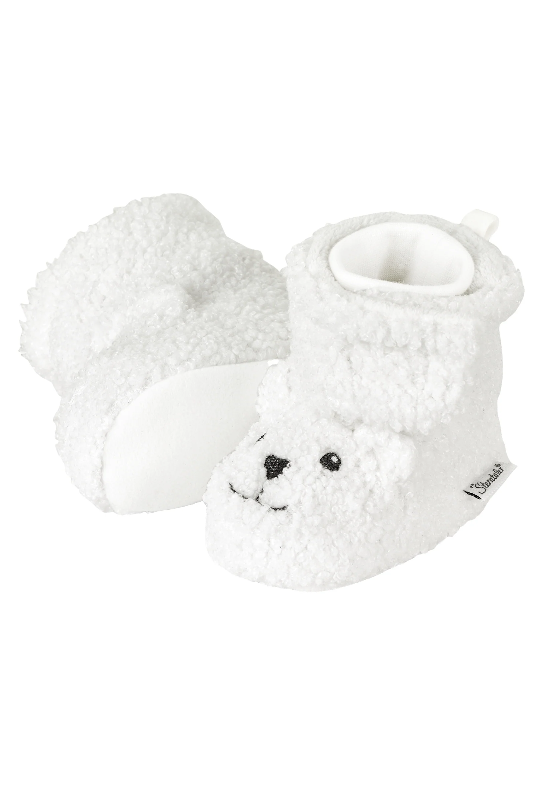 Babyschuhe mit Motiv Eisbär