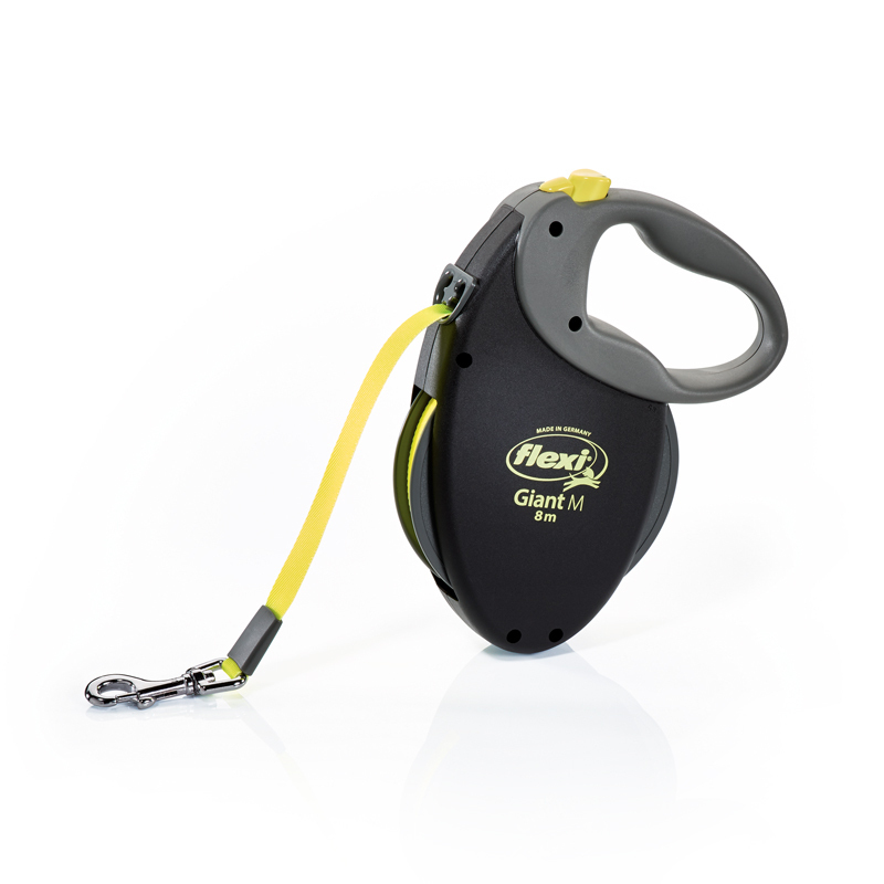 Flexi Hundeleinen Flexi Giant Neon Gurt M