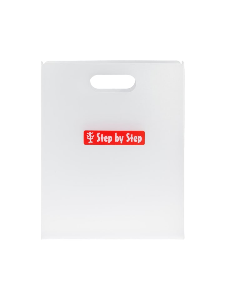 Step by Step Heftbox mit Tragegriff, transparent, bis DIN A4, K in Transparent günstig kaufen onesize