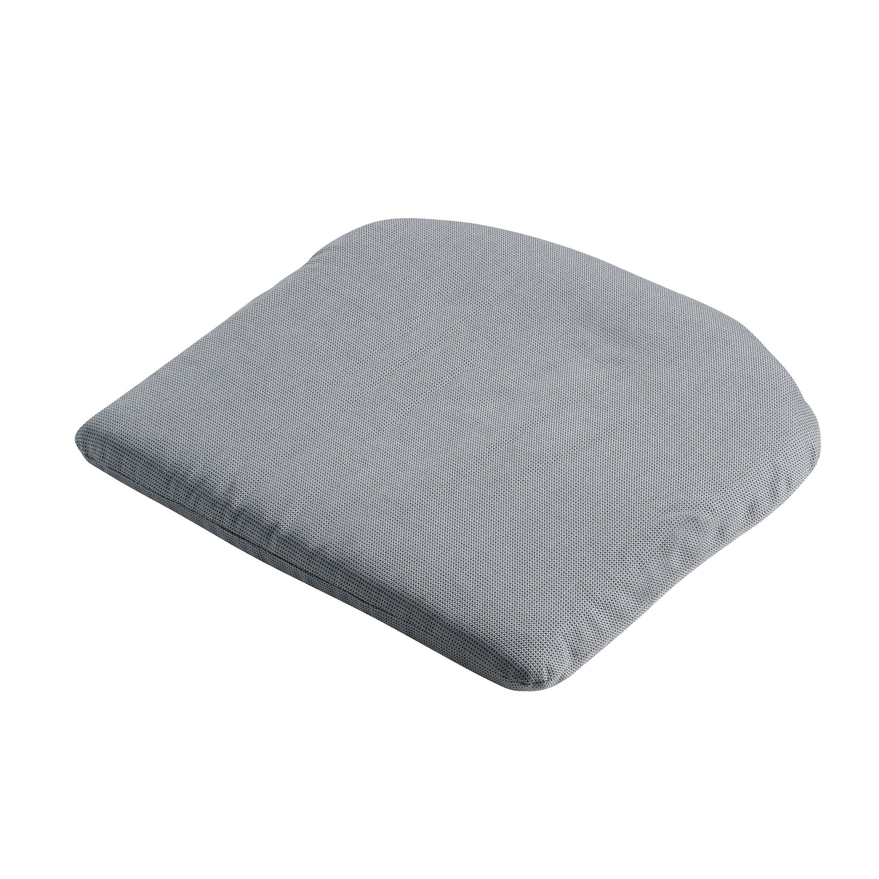 Madison Rib Grey 46x48 Sitzkissen