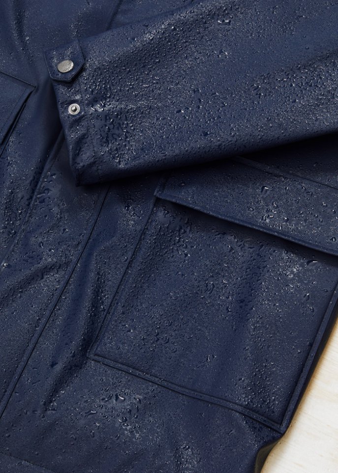 Winter Regenjacke mit Teddyfutter