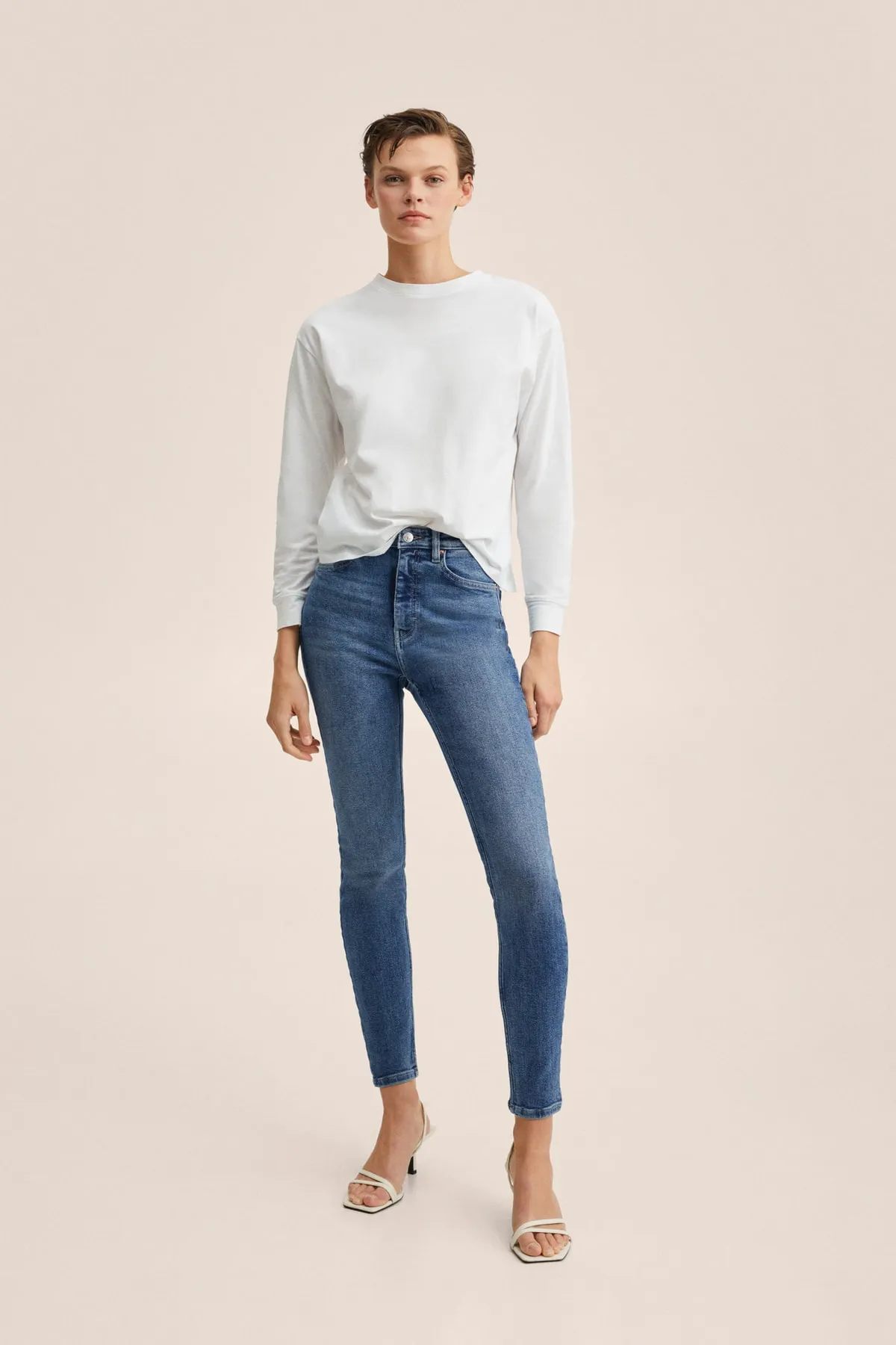 MANGO  Jeans - Blau - Skinny