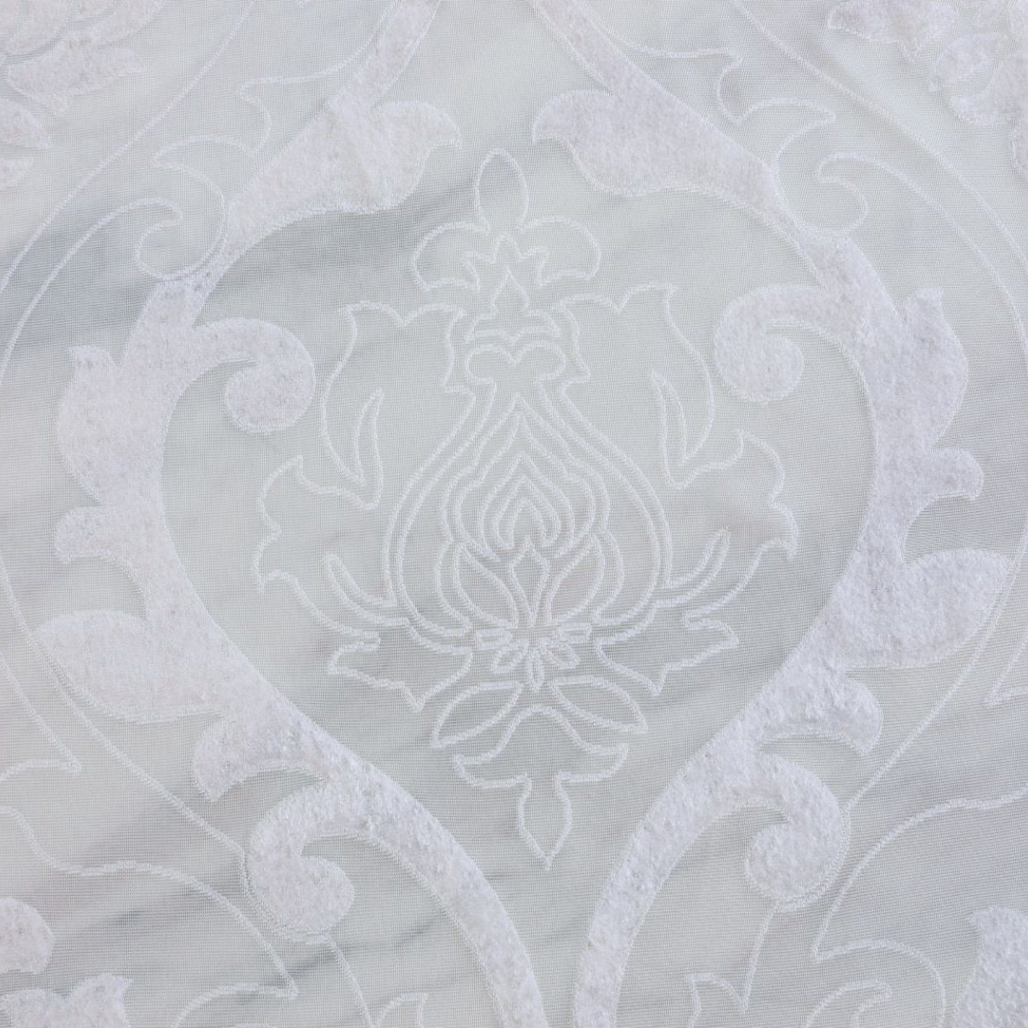 Gardine, HOMEIDEAS, Ösen (2 St), halbtransparent, Polyester, Vintage