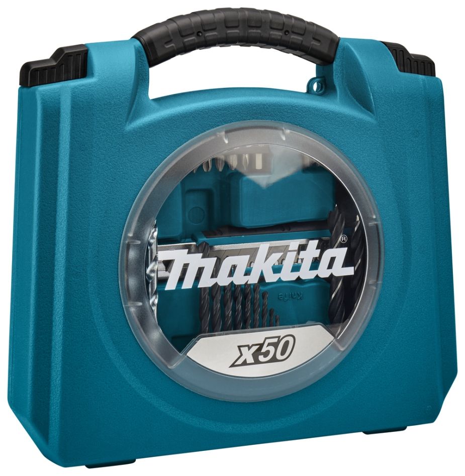 „Makita“ priedai D-42014 50 dalių grąžtų/antgalių rinkinys