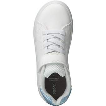 Geox J Eclyper Girl Sneaker in weiß