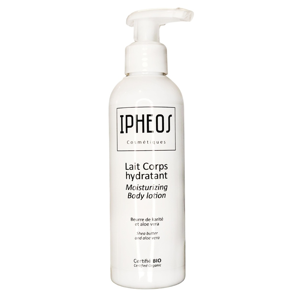 Ipheos Lait corps hydratant Lait hydratant, nourrissant Certifié Bio