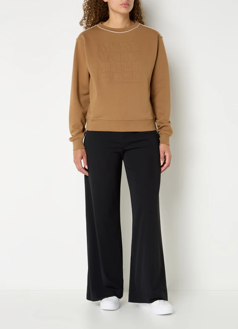 Maglione MaxMara Mincio con logo 3D