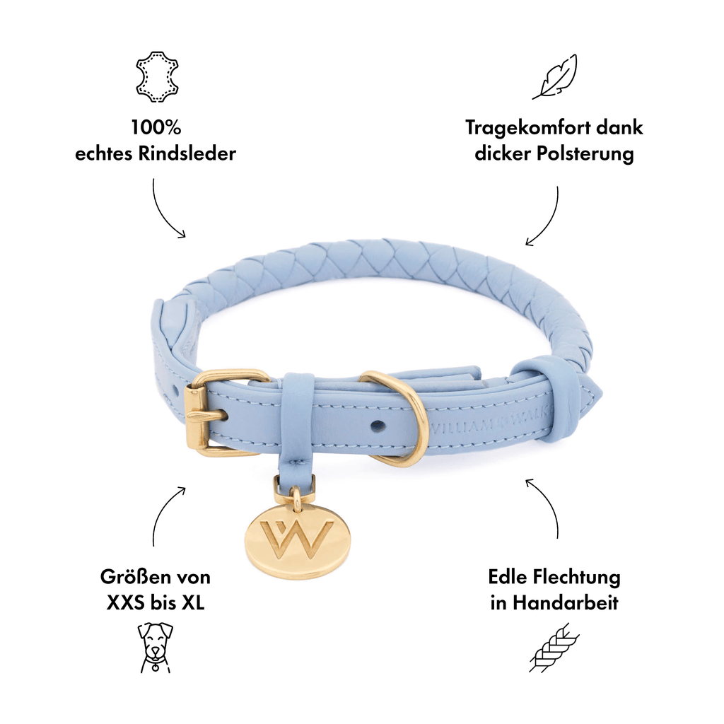 William Walker Hundehalsbänder William Walker Hundehalsband Twisted Sky S