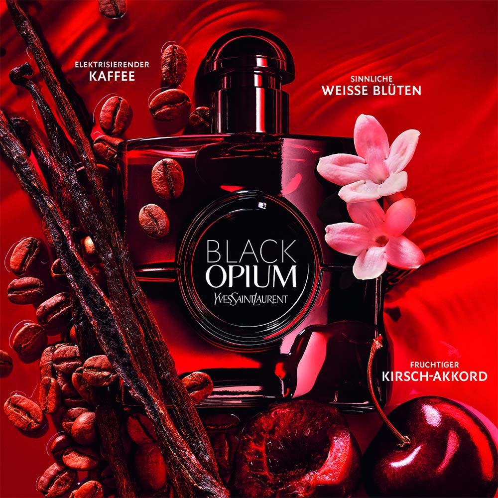 Yves Saint Laurent Black Opium Over Red Eau de Parfum. Nat. Spray