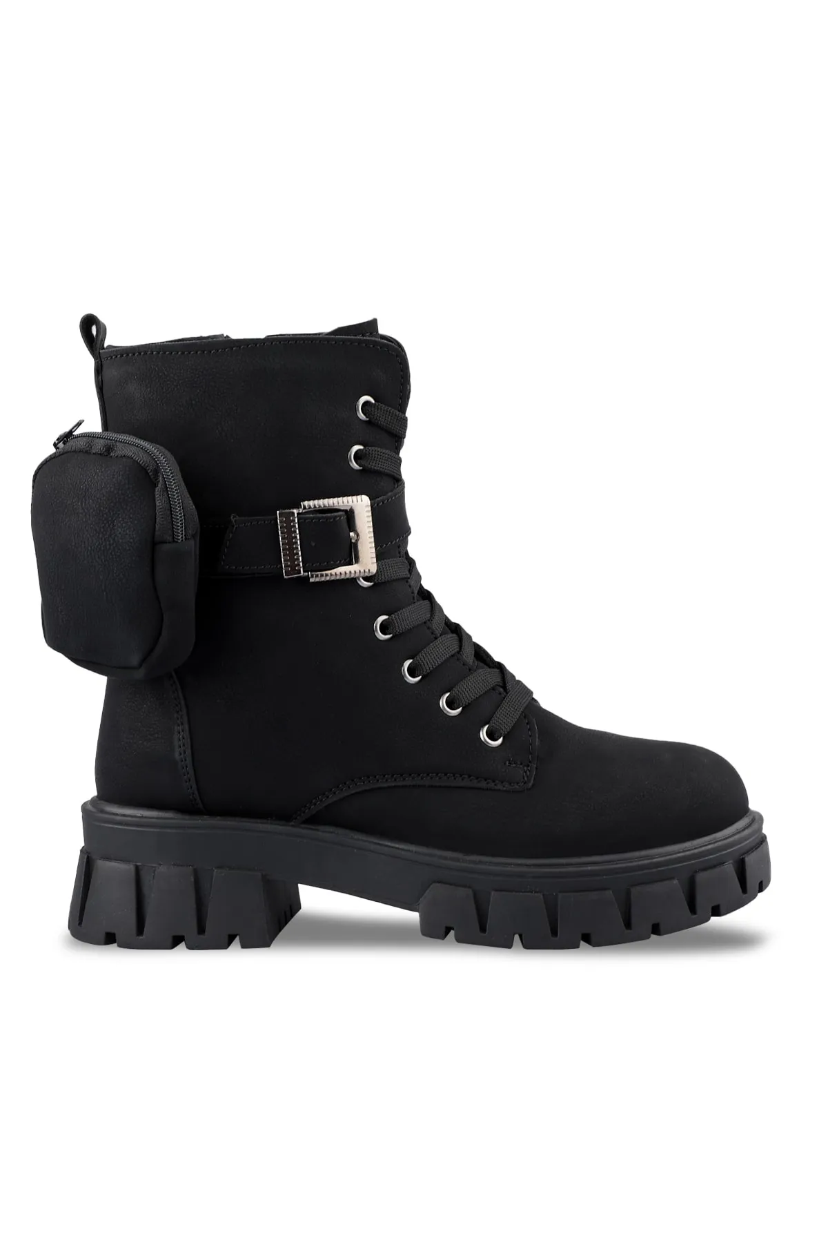 Esem  Ea22ok024 Damenstiefel Schwarz / Grün