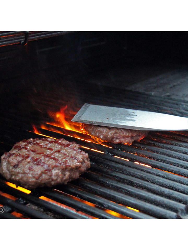 GAUMENKICK Burgerpresse in silber günstig kaufen onesize