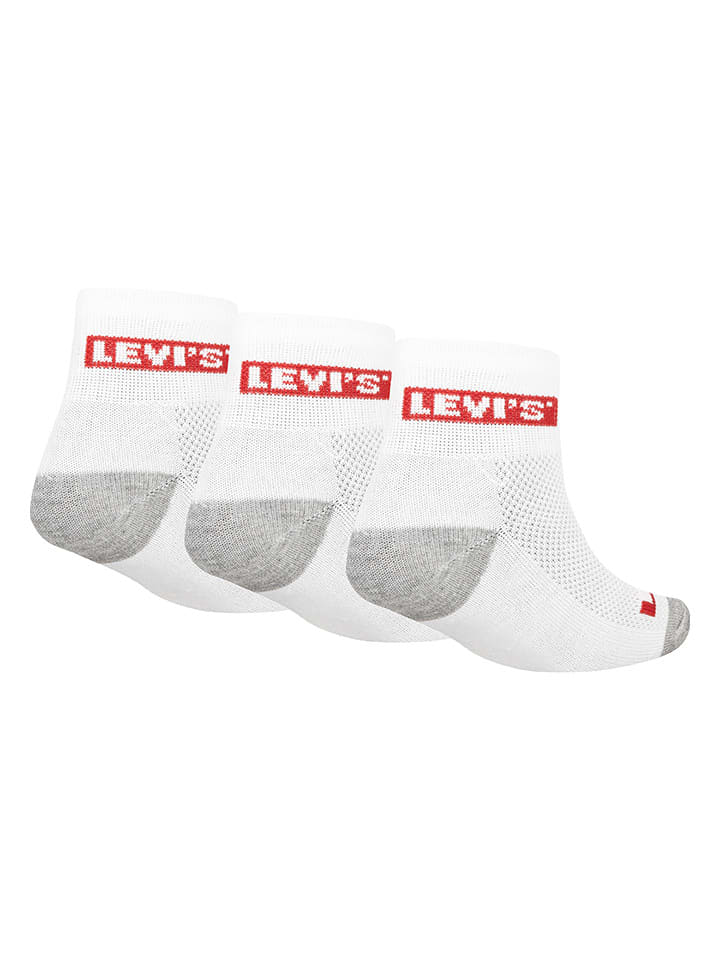 Levi's Kids 3er-Set: Socken in Weiß günstig kaufen 110-122