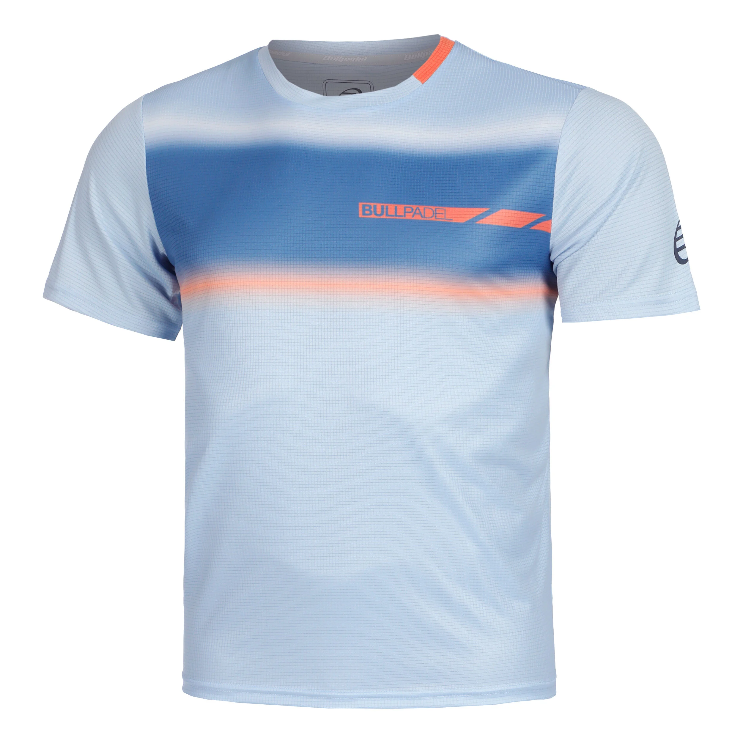 Lacar T-Shirt Herren - Hellblau, Orange