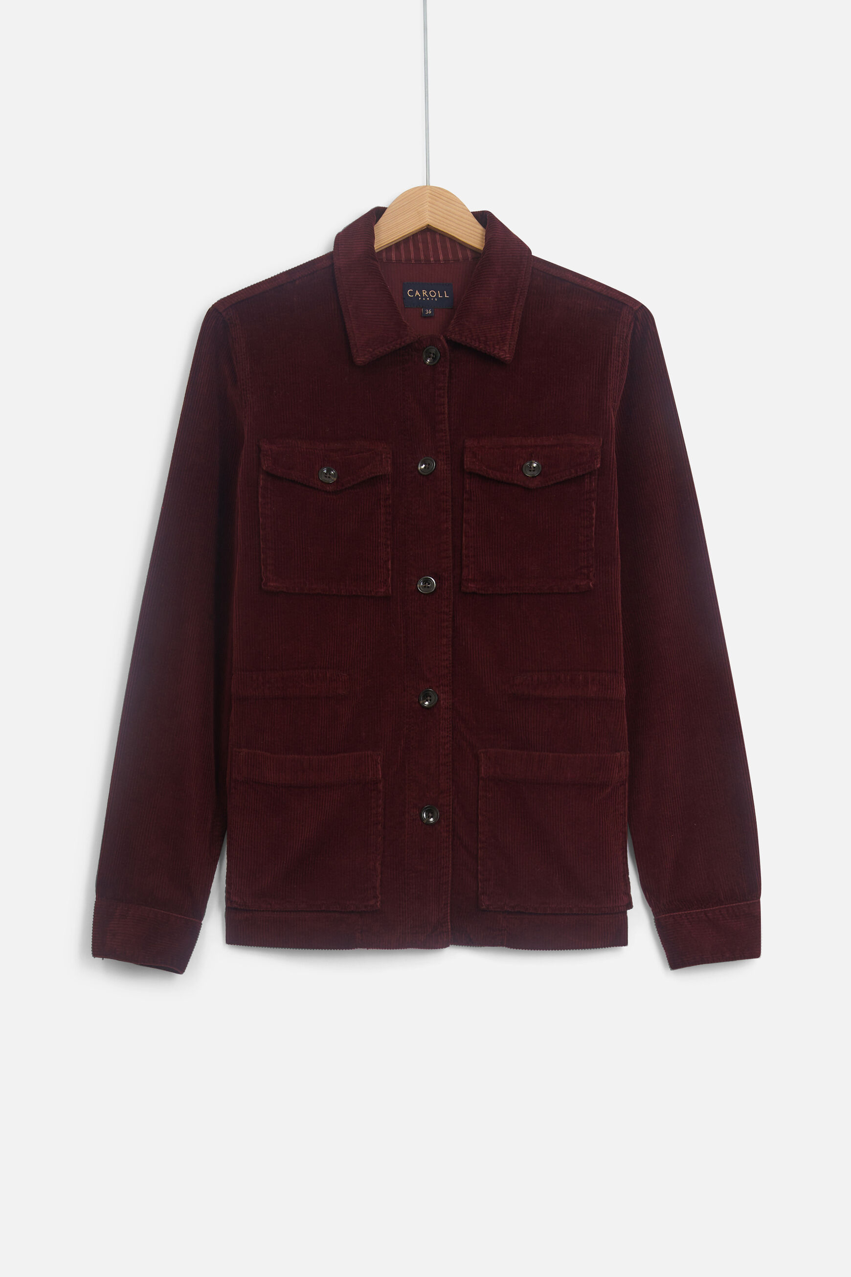 veste grace bordeaux femme