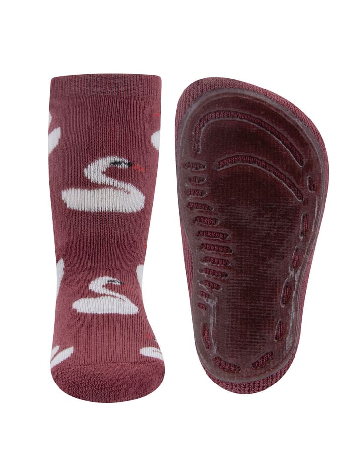 ewers 3er-Set Stoppersocken ABS 3er Pack Schwan in marone günstig kaufen